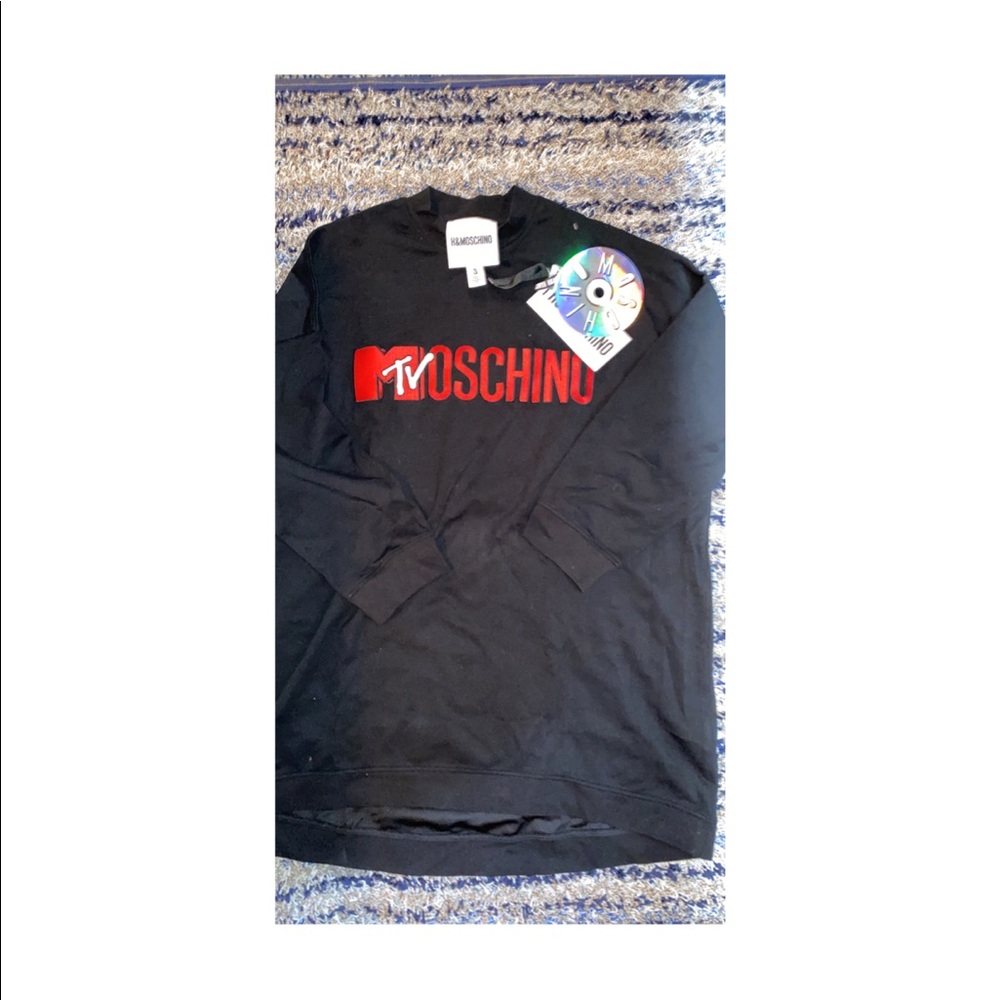 H&M and Moschino sweatshirt dress